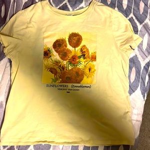 Sunflowers by Vincent Van Gogh Shirt